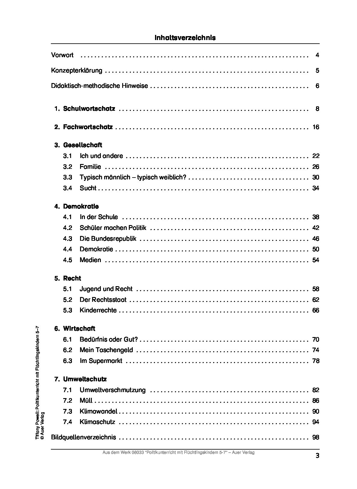 Inhaltsverzeichnis - Der Lehrerblog